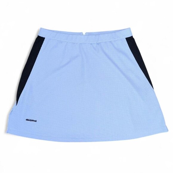 Bolle Light Blue and Black Women's Skirt - Picture 1 of 7